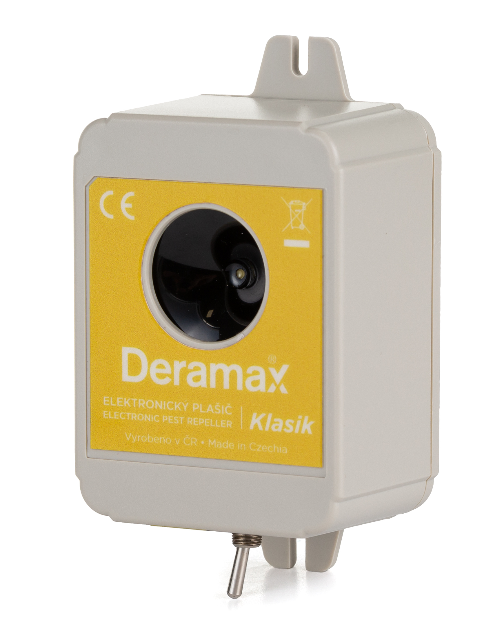 Deramax-Klasik Ultrazvukový odpudzovač-plašič kún a hlodavcov