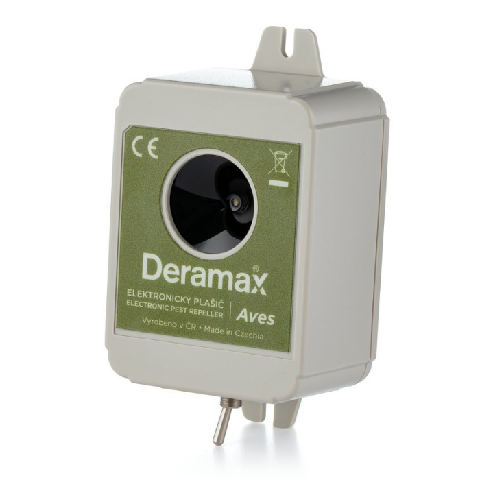 Deramax®-Aves - Ultrazvukový odpudzovač plašič vtákov