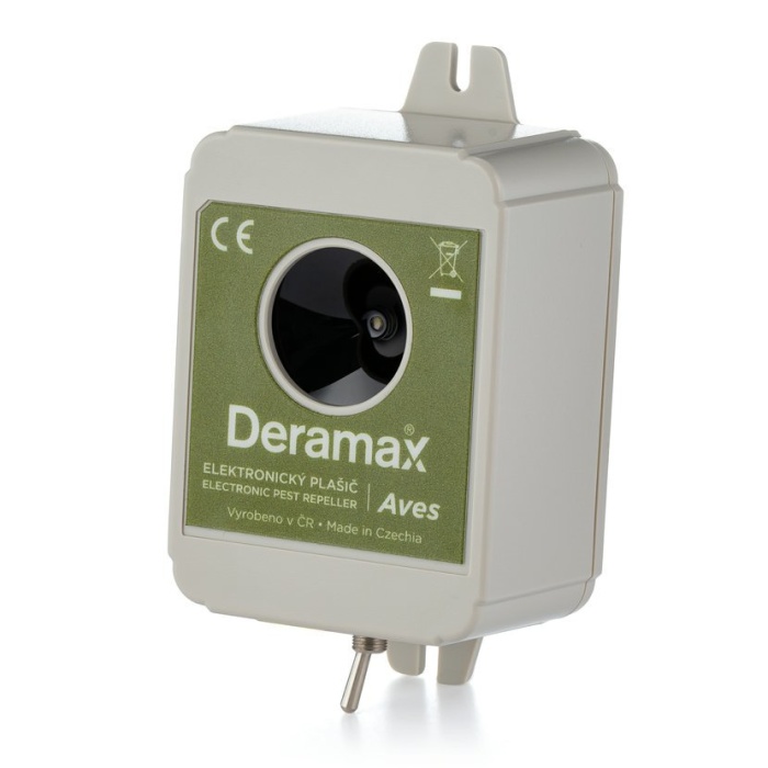 Deramax® Aves Ultrazvukový odpudzovač plašič vtákov