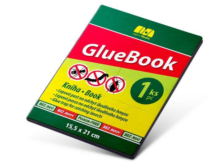 Lapač lezúceho hmyzu RataBook – GlueBook Papírna Moudrý • Kliešť.sk