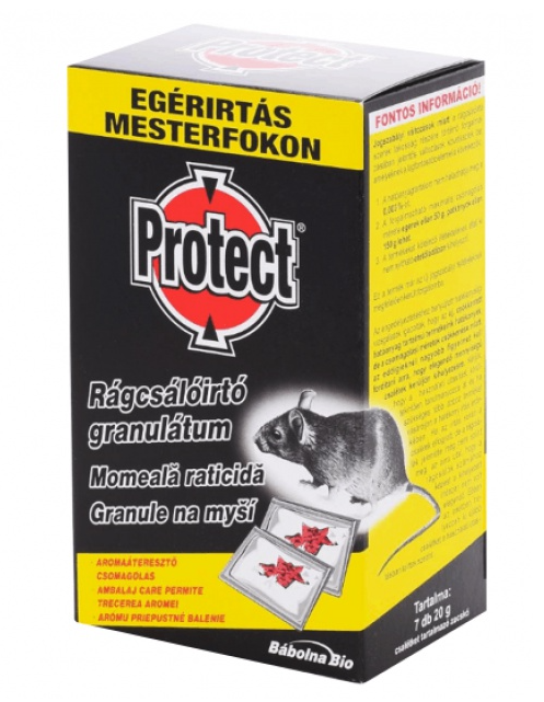 PROTECT Granule na myši 7x20g 140g PROTECT Granule na myši 7x20g 140g
