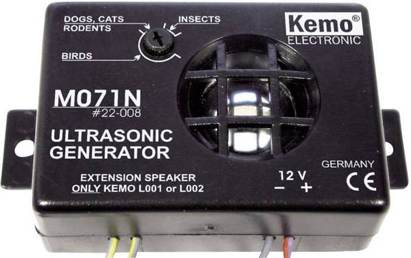 Odpudzovač KEMO M071N 8 až 40 kHz