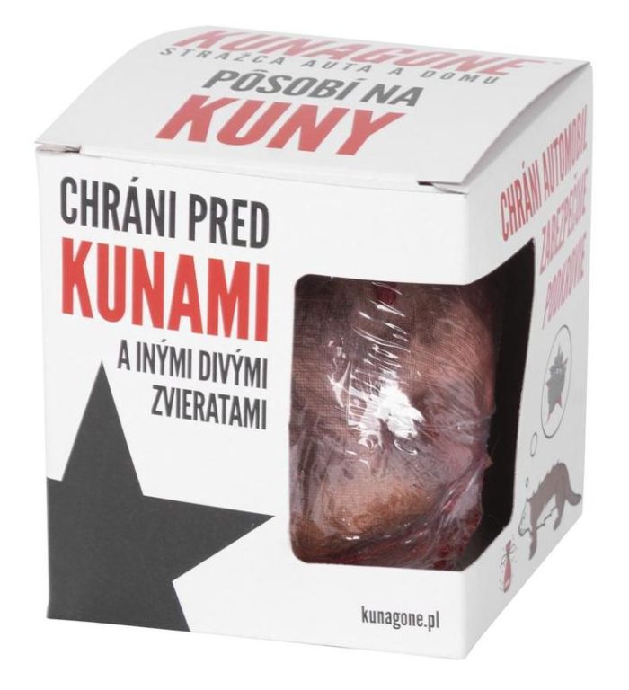Odpudzovač kún KUNAGONE • Kliešť.sk