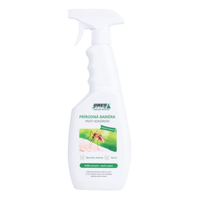 Prírodná bariéra proti komárom 750ml EKOLAS • Kliešť.sk