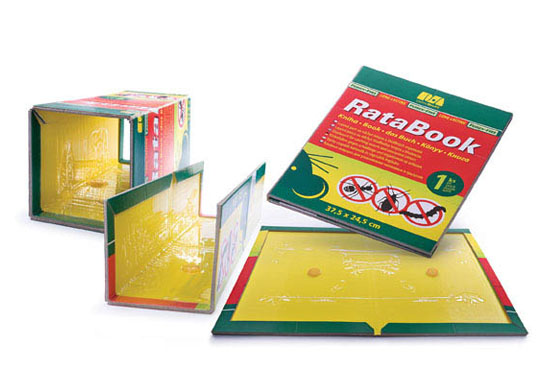Lapač lezúceho hmyzu RataBook - GlueBook Papírna Moudrý