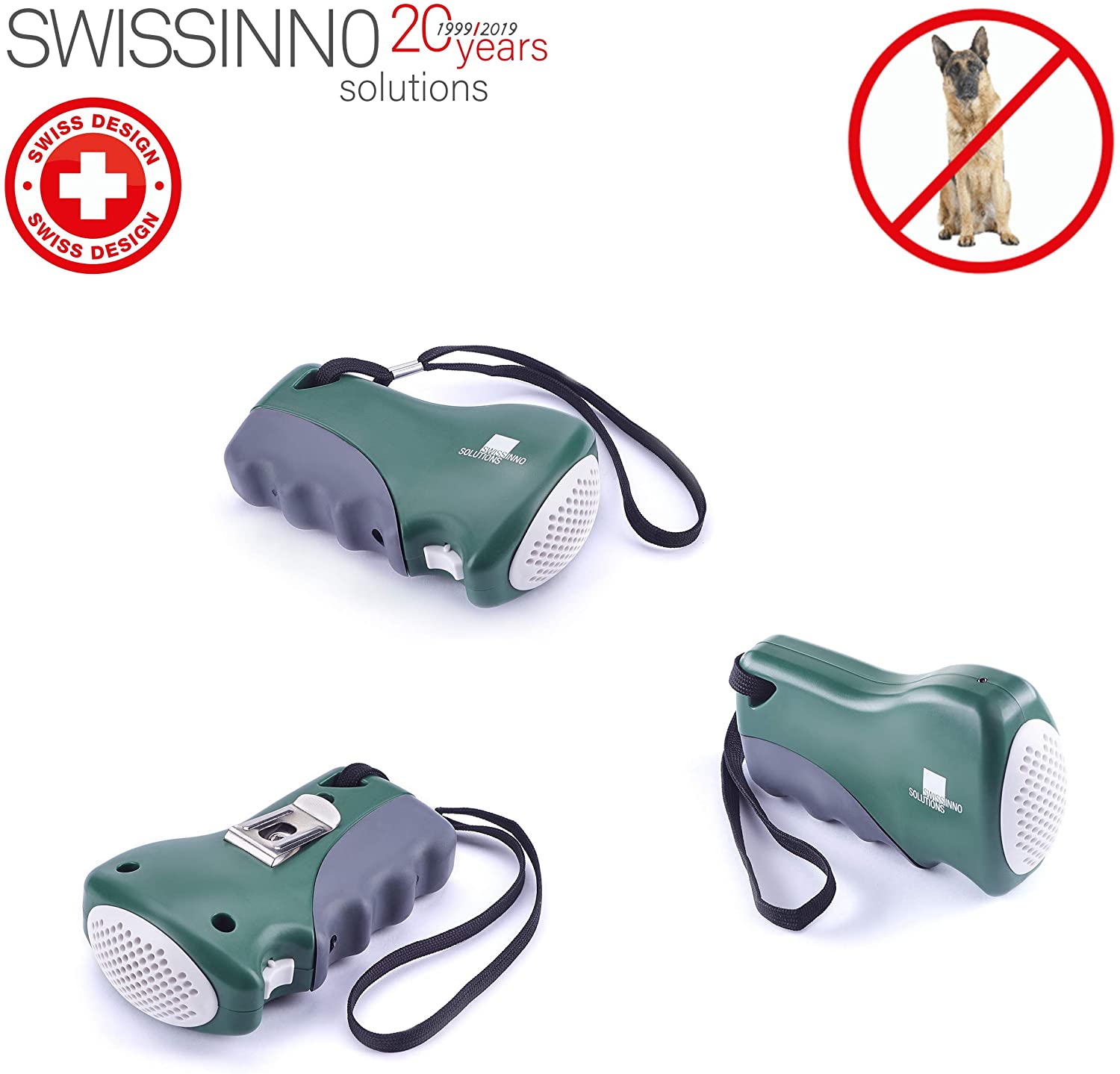 Ultrazvukový odpudzovač psov SWISINNO