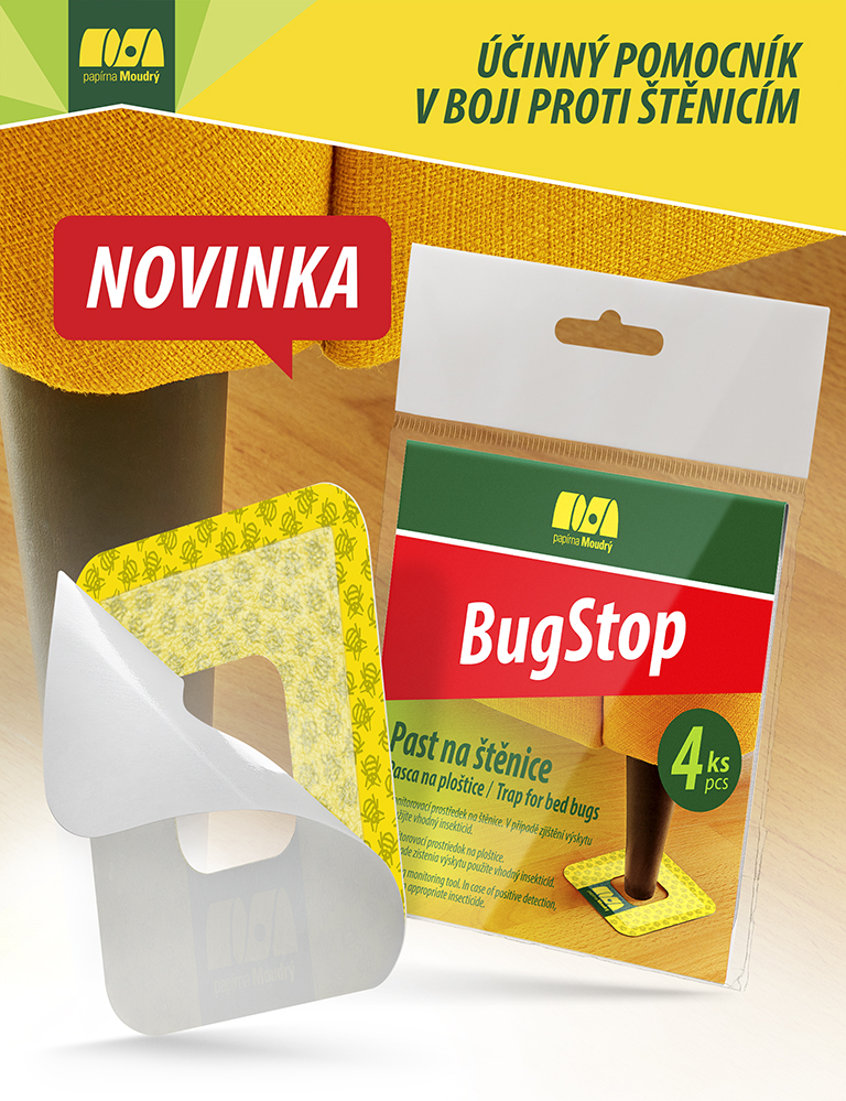 BugStop - pasca na ploštice Papírna Moudrý