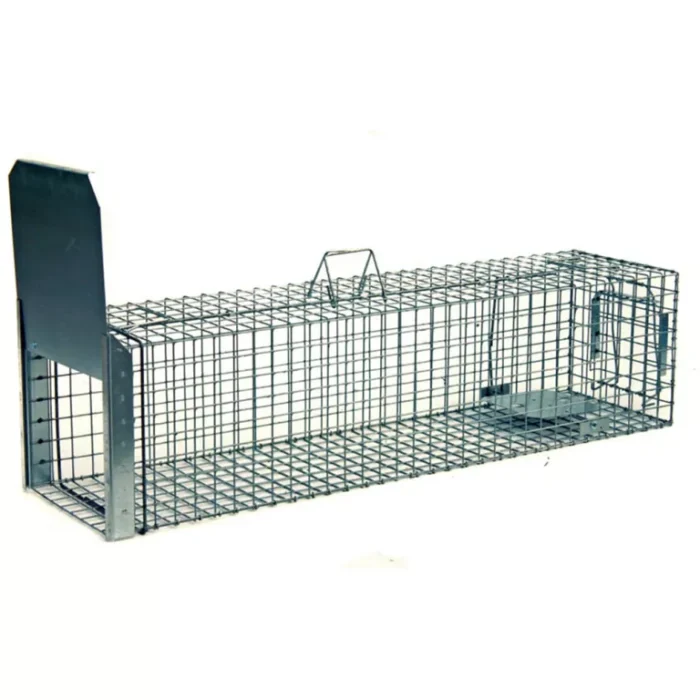 Profesionálna pasca na líšky Profesionálna pasca na líšky, kuny, vydry a mačky ST118x34x34V1cm Zielona Łapka • Kliešť.sk