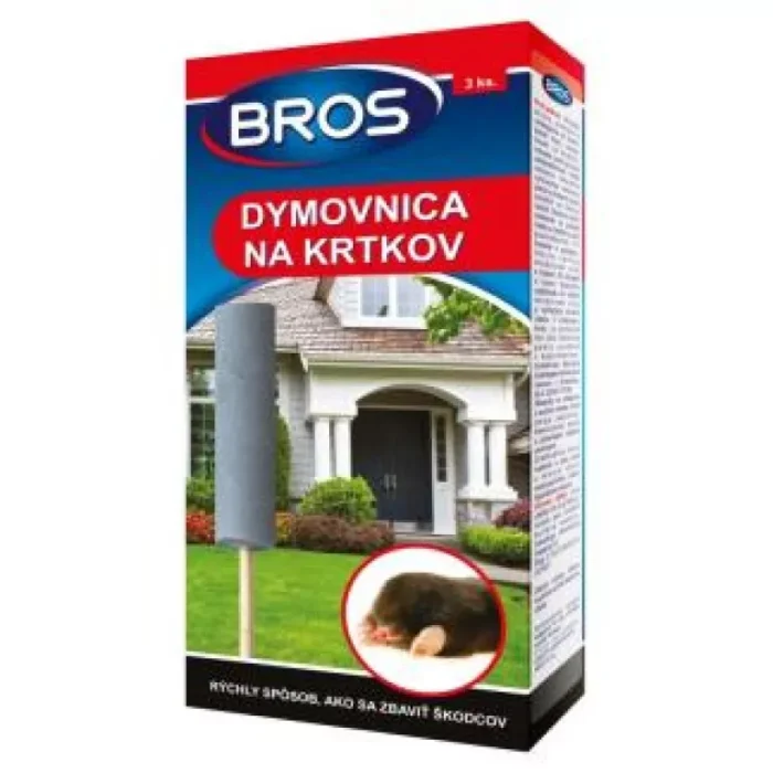 BROS dymovnica na krtkov 3ks v balení BROS dymovnica na krtkov 3ks v balení