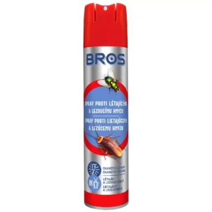 BROS spray proti lietajúcemu a lezúcemu hmyzu 400 ml Kliešť.sk • Nedajte klieštom šancu!