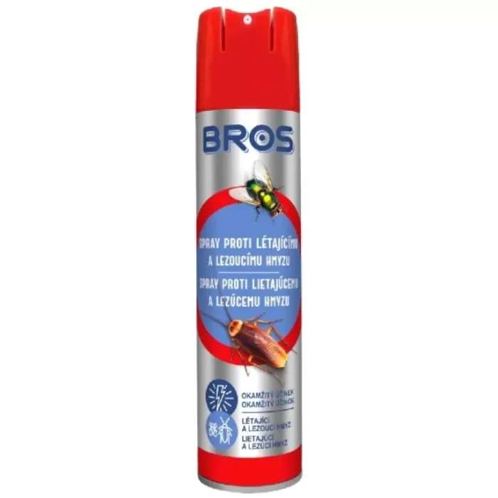 BROS spray proti lietajúcemu a lezúcemu hmyzu 400 ml BROS spray proti lietajúcemu a lezúcemu hmyzu 400 ml