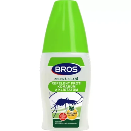 BROS - ZELENÁ SILA repelent proti komárom a kliešťom 50 ml Kliešť.sk • Nedajte klieštom šancu!