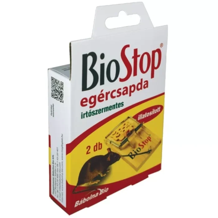 BioStop pasca na myši s aróma návnadou BioStop pasca na myši s aróma návnadou, 2 ks