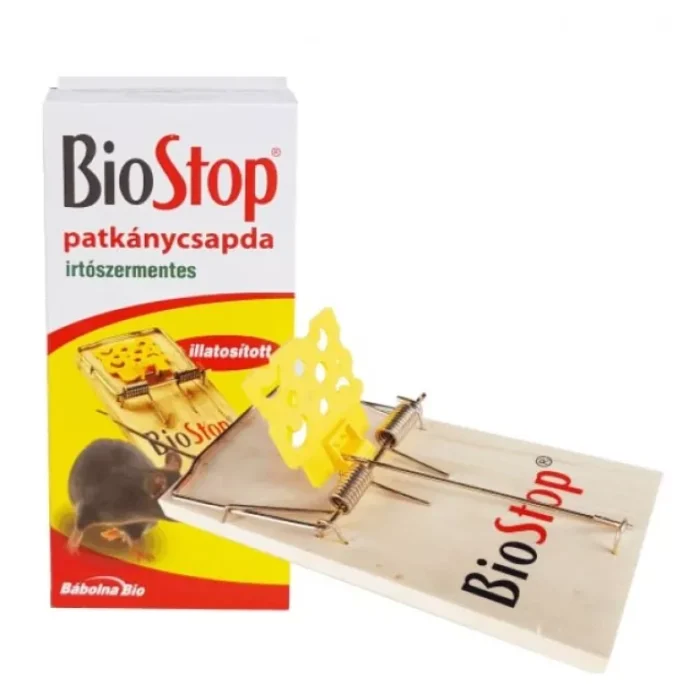 BioStop pasca na potkany s aróma návnadou 1 ks BioStop pasca na potkany s aróma návnadou 1 ks