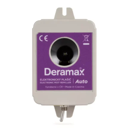 Deramax® Auto Ultrazvukový odpudzovač - plašič kún a hlodavcov do auta Deramax-Auto Ultrazvukový odpudzovač-plašič kún a hlodavcov do auta