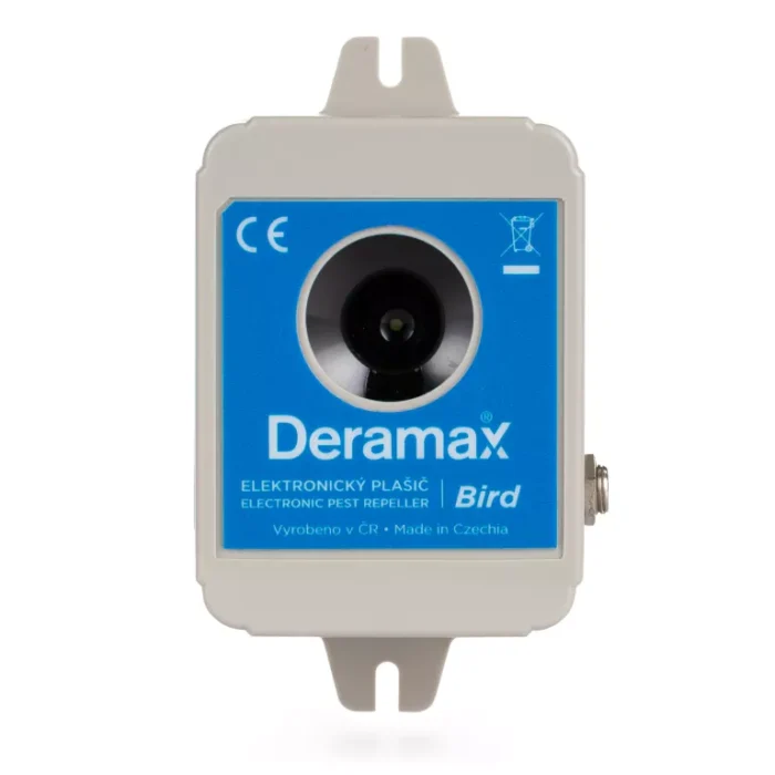 Deramax® Bird Ultrazvukový odpudzovač - plašič vtákov Deramax® Bird Ultrazvukový odpudzovač - plašič vtákov