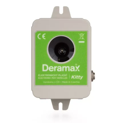 Deramax® Kitty Ultrazvukový odpudzovač - plašič psov a mačiek Deramax-Kitty Ultrazvukový odpudzovač-plašič psov a mačiek