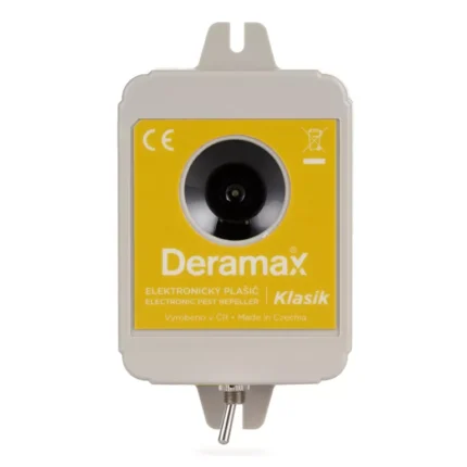 Deramax® Klasik Ultrazvukový odpudzovač - plašič kún a hlodavcov Deramax-Klasik Ultrazvukový odpudzovač-plašič kún a hlodavcov