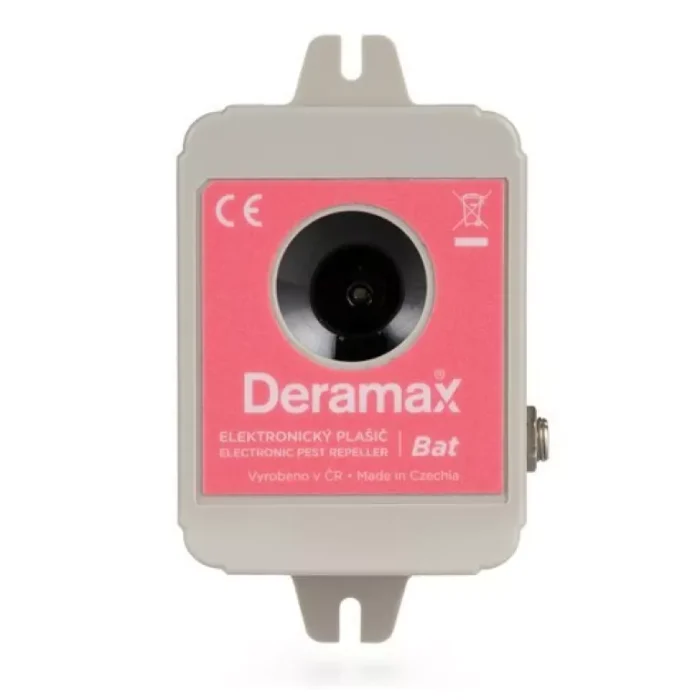 Deramax® Bat Ultrazvukový odpudzovač - plašič netopierov Deramax®-Bat - Ultrazvukový plašič (odpuzovač) netopierov