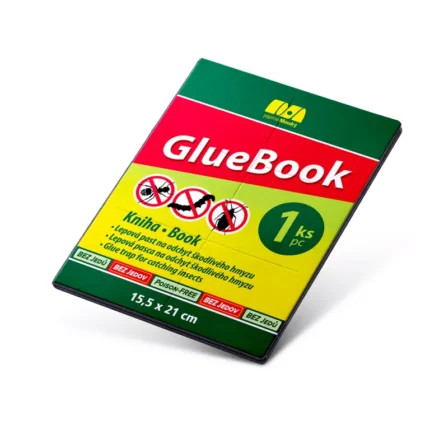 Lapač lezúceho hmyzu RataBook - GlueBook Papírna Moudrý Kliešť.sk • Nedajte klieštom šancu!