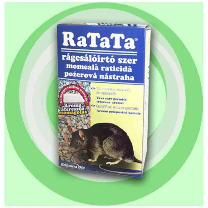 RaTaTa na potkany 2x75g 150g Bábolna Bio RaTaTa na potkany 2x75g 150g Bábolna Bio