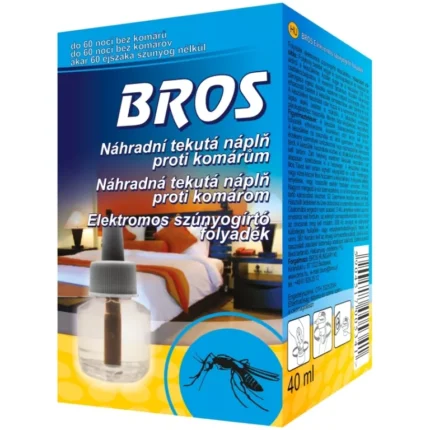 BROS elektrický odparovač náhradná tekutá náplň proti komárom