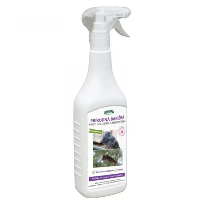 Prírodná bariéra proti holubom a netopierom 750 ml Prírodná bariéra proti holubom a netopierom 750 ml • Kliešť.sk