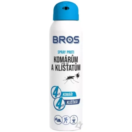 Bros sprej proti komárom a kliešťom 90 ml