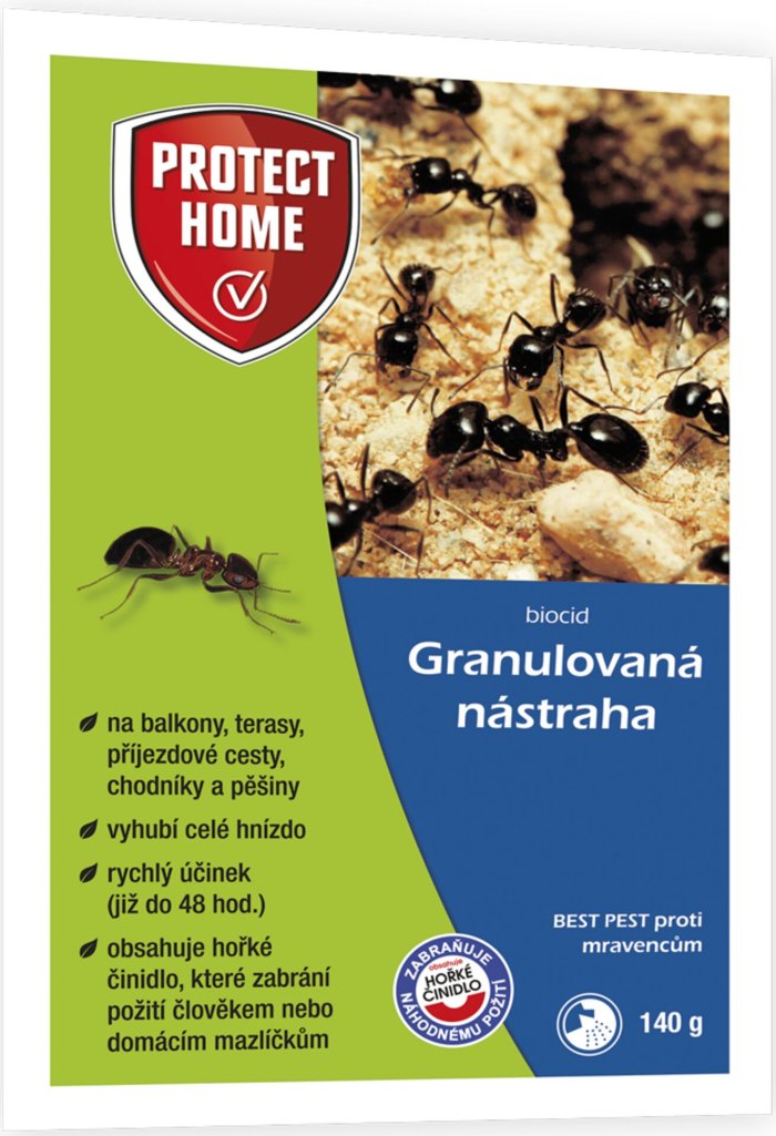 Granulovaná nástraha na mravce Protect home 140 g Granulovaná nástraha na mravce Protect home 140 g