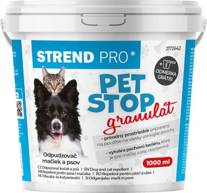 Odpudzovač Strend Pro PET STOP Odpudzovač Strend Pro PET STOP, granulát, 1000 ml