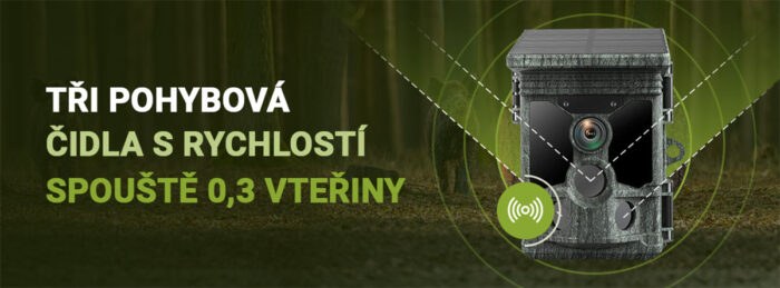 Fotopasca Bunaty 4K WiFi Solar • Kliešť.sk