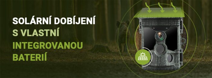 Fotopasca Bunaty 4K WiFi Solar • Kliešť.sk