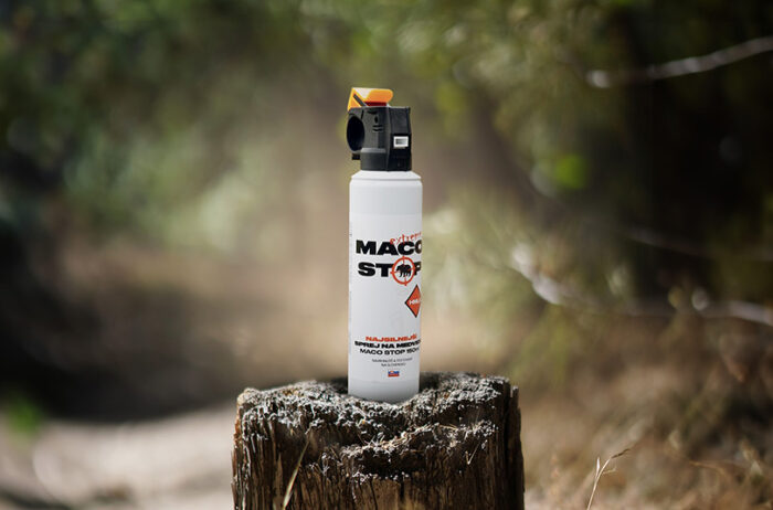 Sprej na medvede MACO STOP Classic 2% OC hmla 150 ml • Kliešť.sk