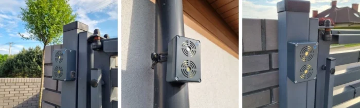 Vodotesný, ultrazvukový odpudzovač na kuny, myši a potkany VIANO OB2 • Kliešť.sk