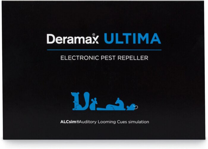 Deramax® Ultima Ultrazvukový plašič kún a hlodavcov II. generácie s ALCsim®