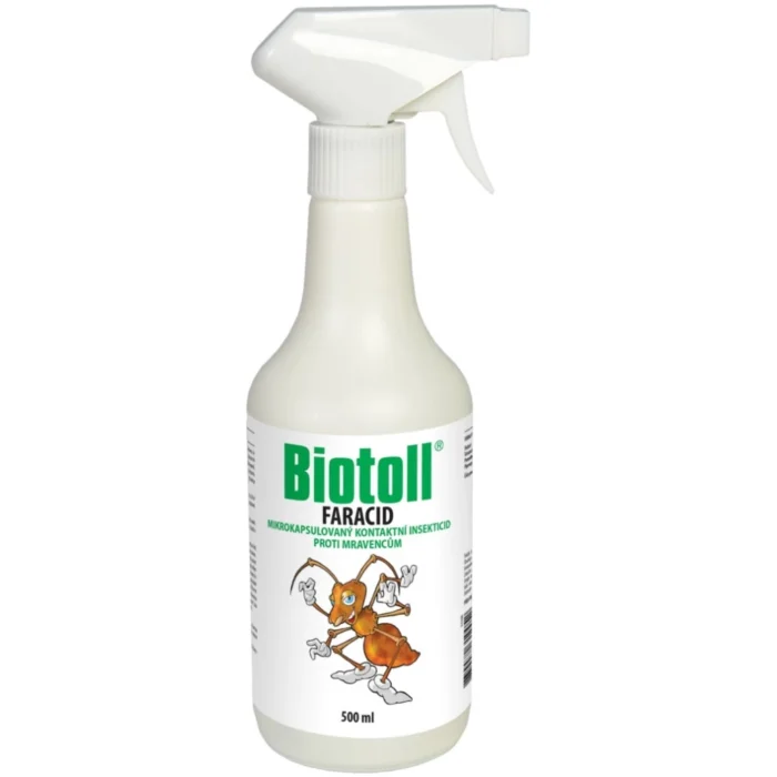 Insekticid Biotoll® Faracid Insekticid Biotoll® Faracid, na mravce, 500 ml • Kliešť.sk