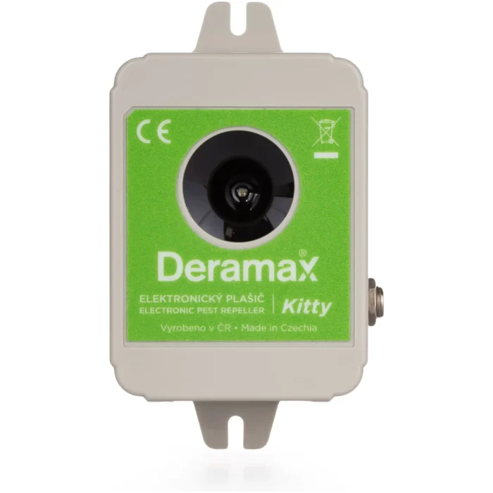 Deramax® Kitty Ultrazvukový odpudzovač - plašič psov a mačiek Deramax® Kitty Ultrazvukový odpudzovač – plašič psov a mačiek • Kliešť.sk