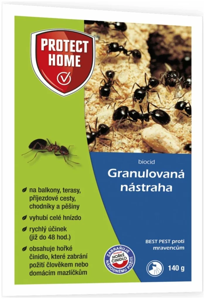 Granulovaná nástraha na mravce Protect home 140 g Granulovaná nástraha na mravce Protect home 140 g