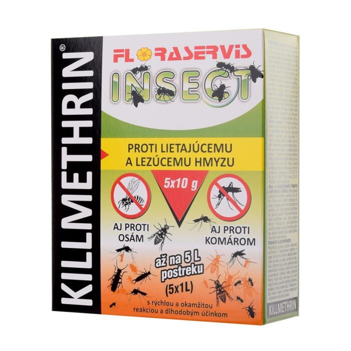 KILLMETHRIN 2,5 WP 5x10g • Kliešť.sk