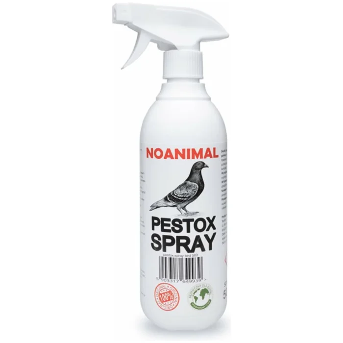 Pachový odpudzovač holubov a iných vtákov NOANIMAL PESTOX SPRAY P500B 500ml Pachový odpudzovač holubov a iných vtákov NOANIMAL PESTOX SPRAY P500B 500ml • Kliešť.sk