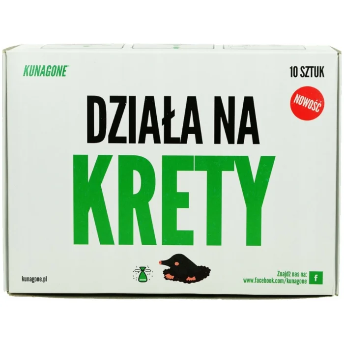 Pachový odpudzovač krtkov KUNAGONE Pachový odpudzovač krtkov KUNAGONE, set 10 ks • Kliešť.sk