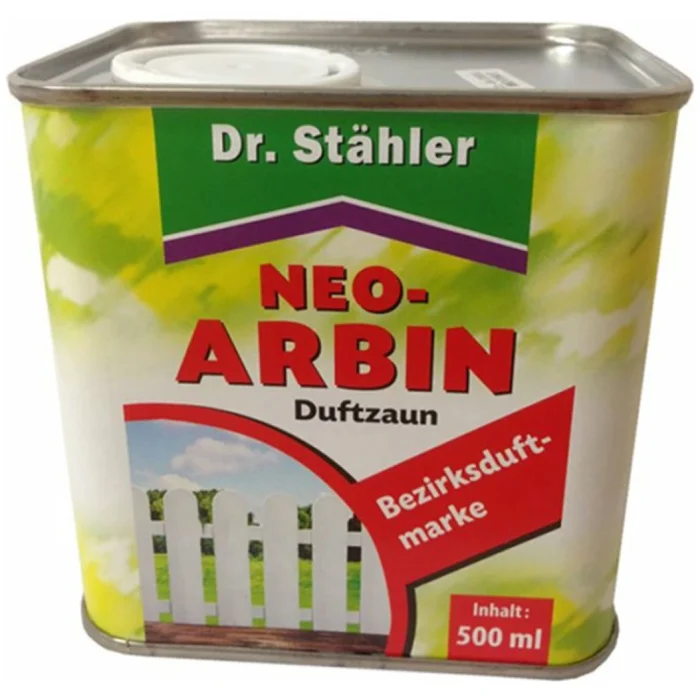Pachový ohradník proti divej zveri a kunám DR.STÄHLER NEO-ARBIN 500ml Pachový ohradník proti divokej zveri a kunám DR.STÄHLER NEO-ARBIN 500ml • Kliešť.sk
