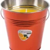 Repelentná sviečka Citronella CB163 v kovovom vedre Odpudzovač krtkov VK03 • Kliešť.sk