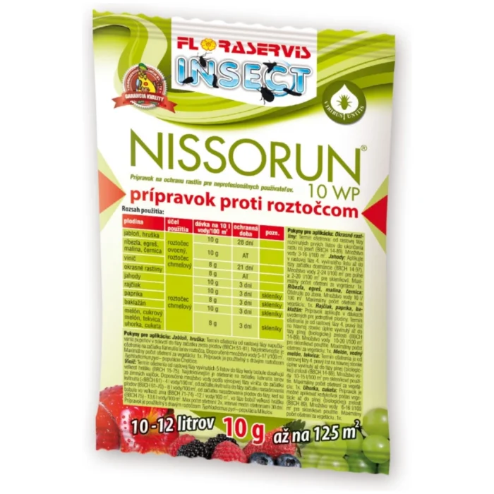 Floraservis NISSORUN® 10 WP NISSO Chemical Europe Floraservis NISSORUN® 10 WP NISSO Chemical Europe • Kliešť.sk
