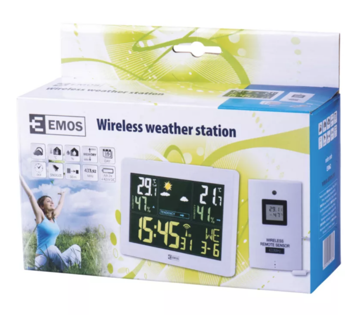 Domáca bezdrôtová meteostanica Emos E5062 • Kliešť.sk