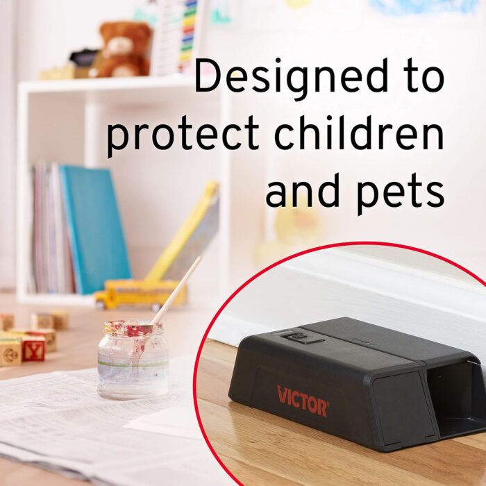 Victor® M250B – Elektronická pasca na myši pre interiér bez dotyku a videnia • Kliešť.sk