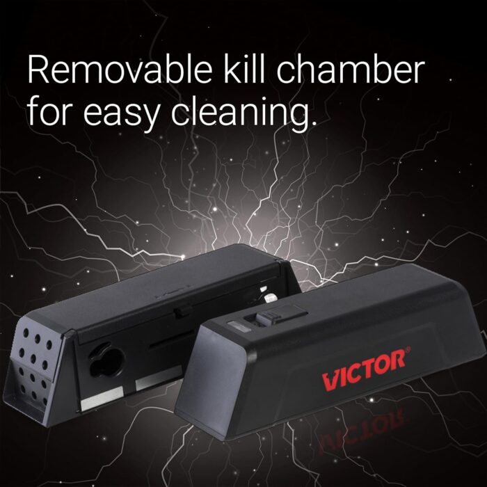Victor® M250B – Elektronická pasca na myši pre interiér bez dotyku a videnia • Kliešť.sk