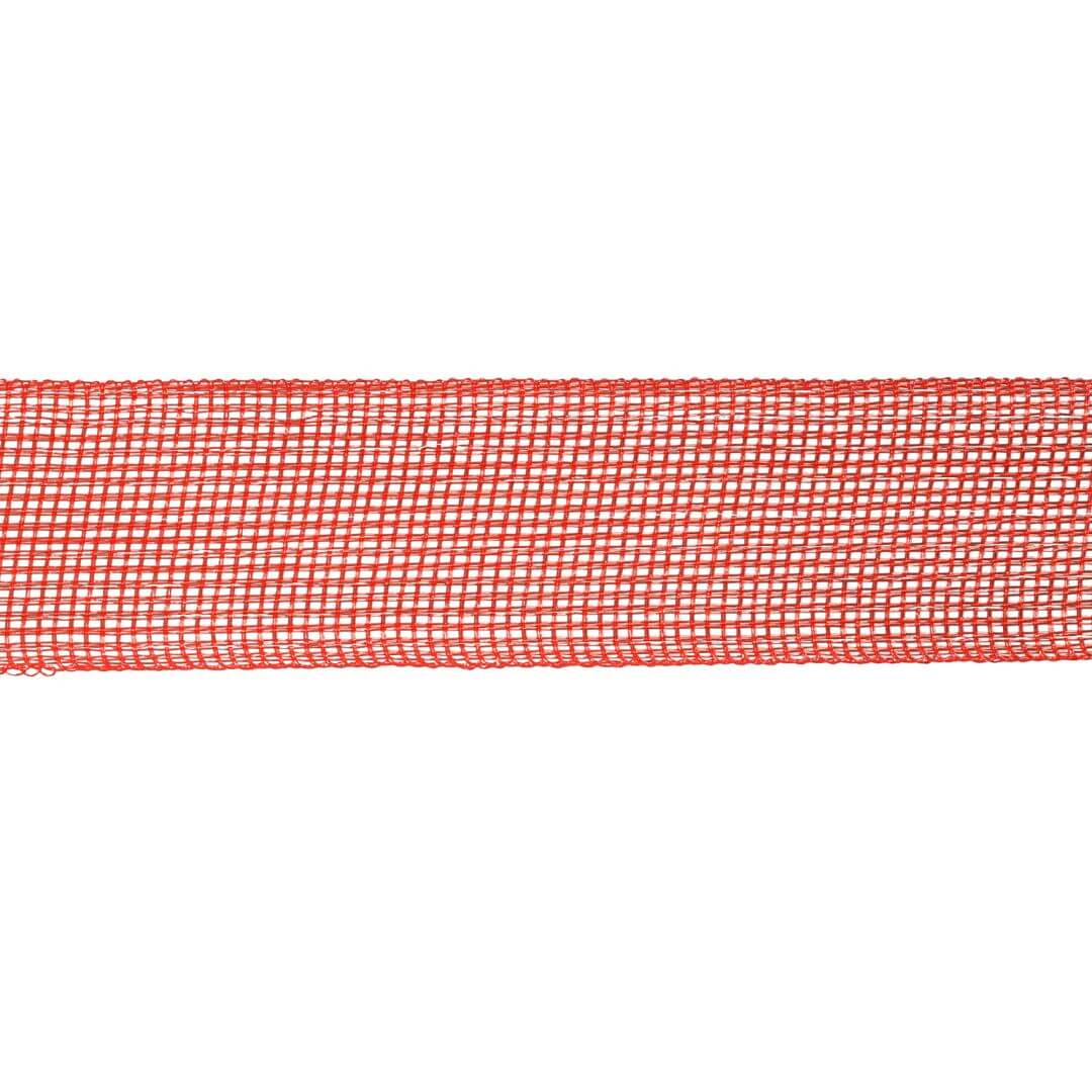 Elektrická páska 40 mm široká, oranžová, dĺžka 200 m – Obrázok 3