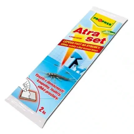Lepová nástraha na rybenky (švehly) Atraset – ekologická pasca (2 ks/balenie)