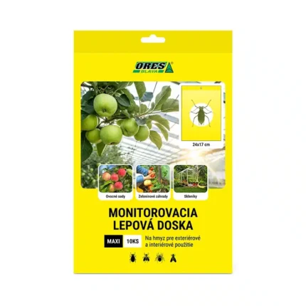 Monitorovacia lepová doska na hmyz MAXI – žltá